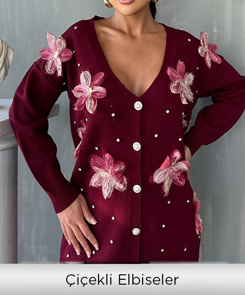 Çiçekli Elbiseler