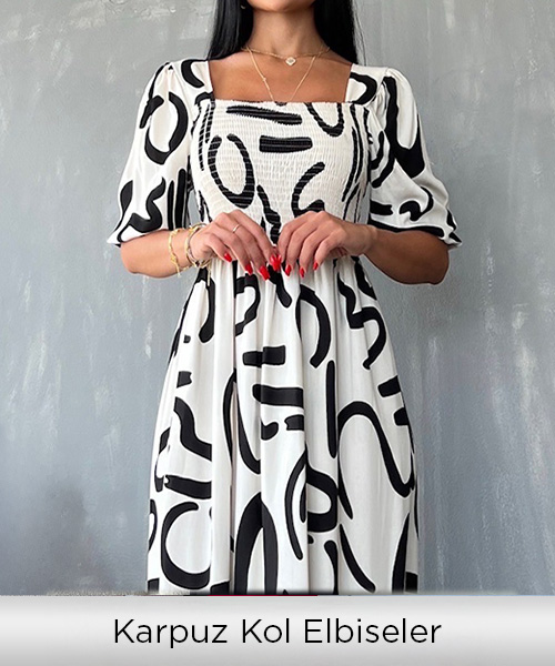 Karpuz Kol Elbiseler