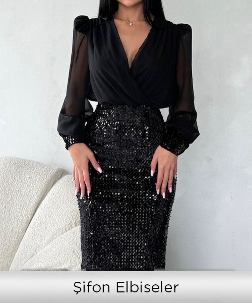 Şifon Elbiseler