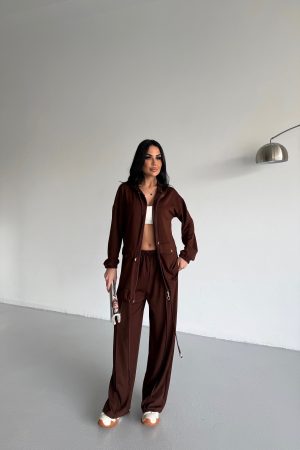 OYSHO KUMAŞ EŞOFMAN TAKIMI