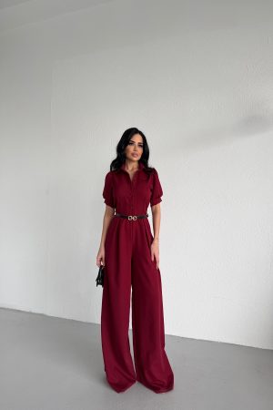 GÖMLEK YAKA KEMERLİ TULUM