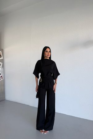 BEL KUŞAK DETAYLI TAKIM