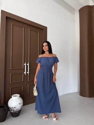 MADONNA YAKA BELDEN GİPELİ ELBİSE STANDART BEDEN (S/M/L/XL) UYUMLUDUR