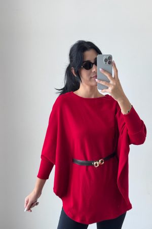 KEMERLİ PANÇO STANDART BEDEN (S/M/L/XL) UYUMLUDUR