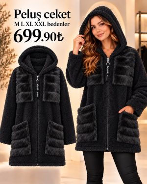 TÜYLÜ PELUŞ CEKET